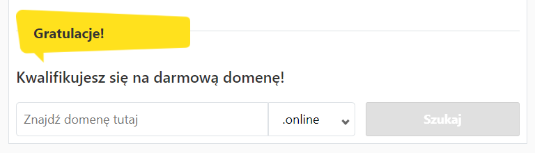 hostinger darmowa domena